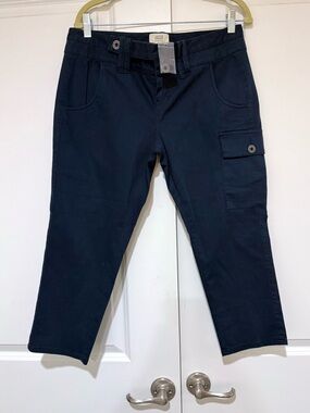 Jacob Connexion Navy Blue Women’s Cargo Capris NWT